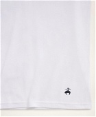 Brooks Brothers Men's Supima Cotton Crewneck Undershirt-3 Pack | White