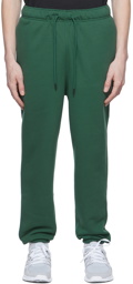 Nike Jordan Green Cotton Lounge Pants
