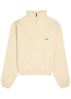 Jacquemus Le Camionneur Gros Grain Cotton Sweatshirt Beige