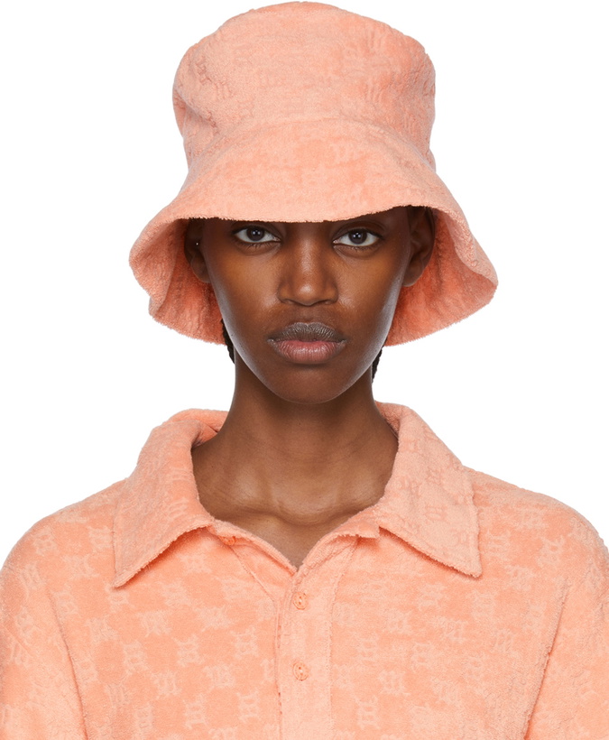 Photo: MISBHV Pink Toweling Bucket Hat