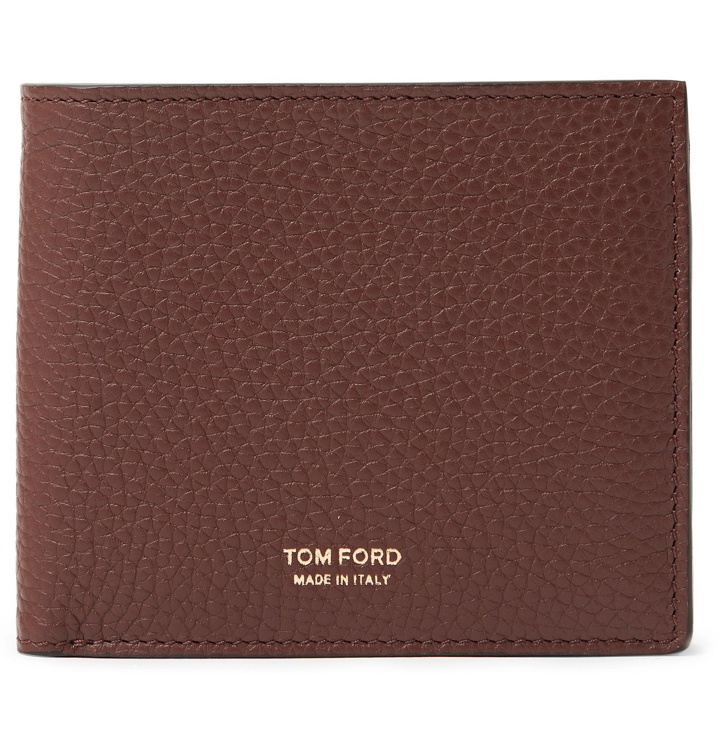 Photo: TOM FORD - Full-Grain Leather Billfold Wallet - Brown