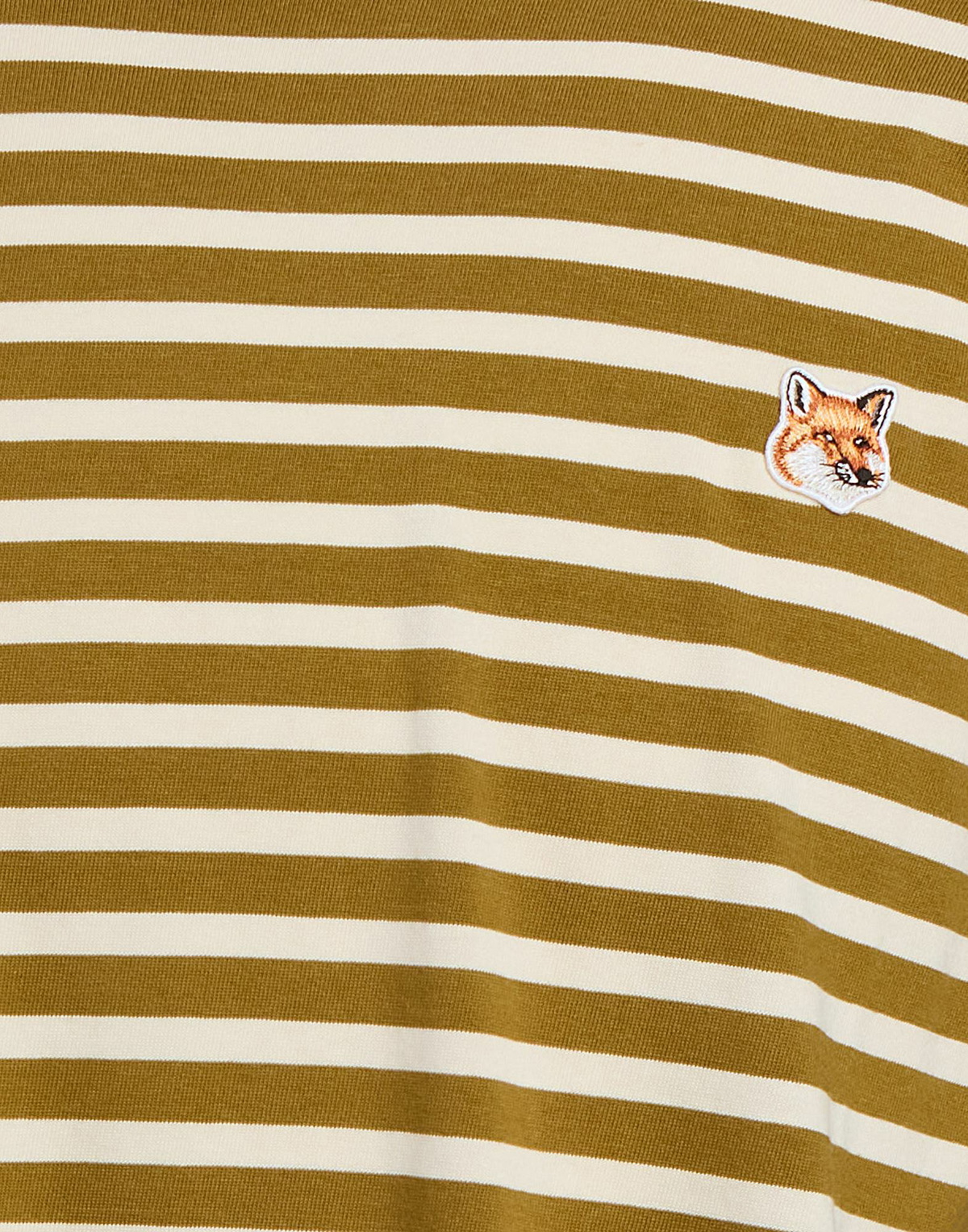 Maison Kitsuné Mens T-shirt Khaki