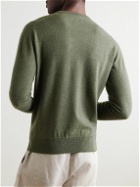 William Lockie - Oxton Cashmere Sweater - Green