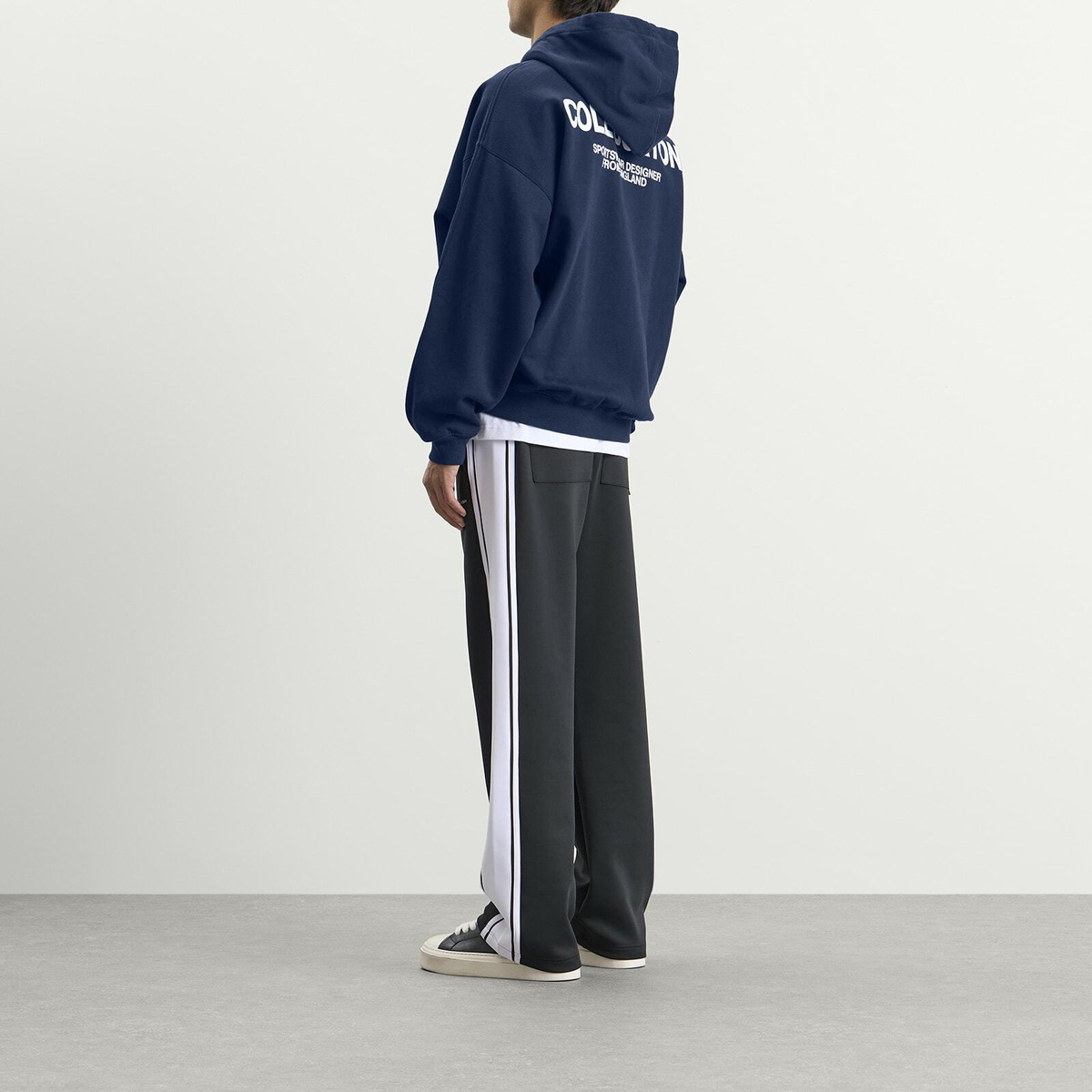 Cole Buxton Men's CB Sportswear Hoodie in Navy