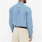 Gitman Vintage Men's Button Down Summer Chambray Shirt in Blue