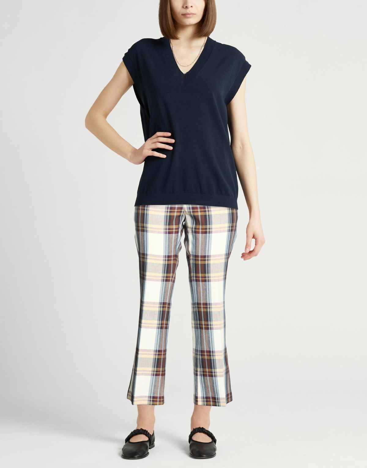 Jucca Womens Pants in Ivory
