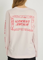Simone Rocha Pillowcase Printed Cotton T-shirt Pink