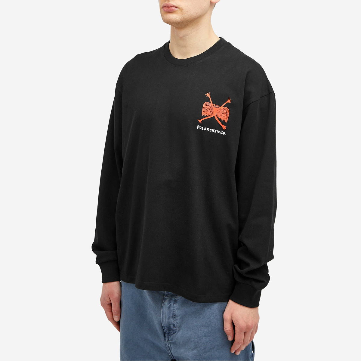 Polar Skate Co. Men's Welcome To The New Age Long Sleeve T Polar Skate Co. Men's Welcome To The New Age Long Sleeve T