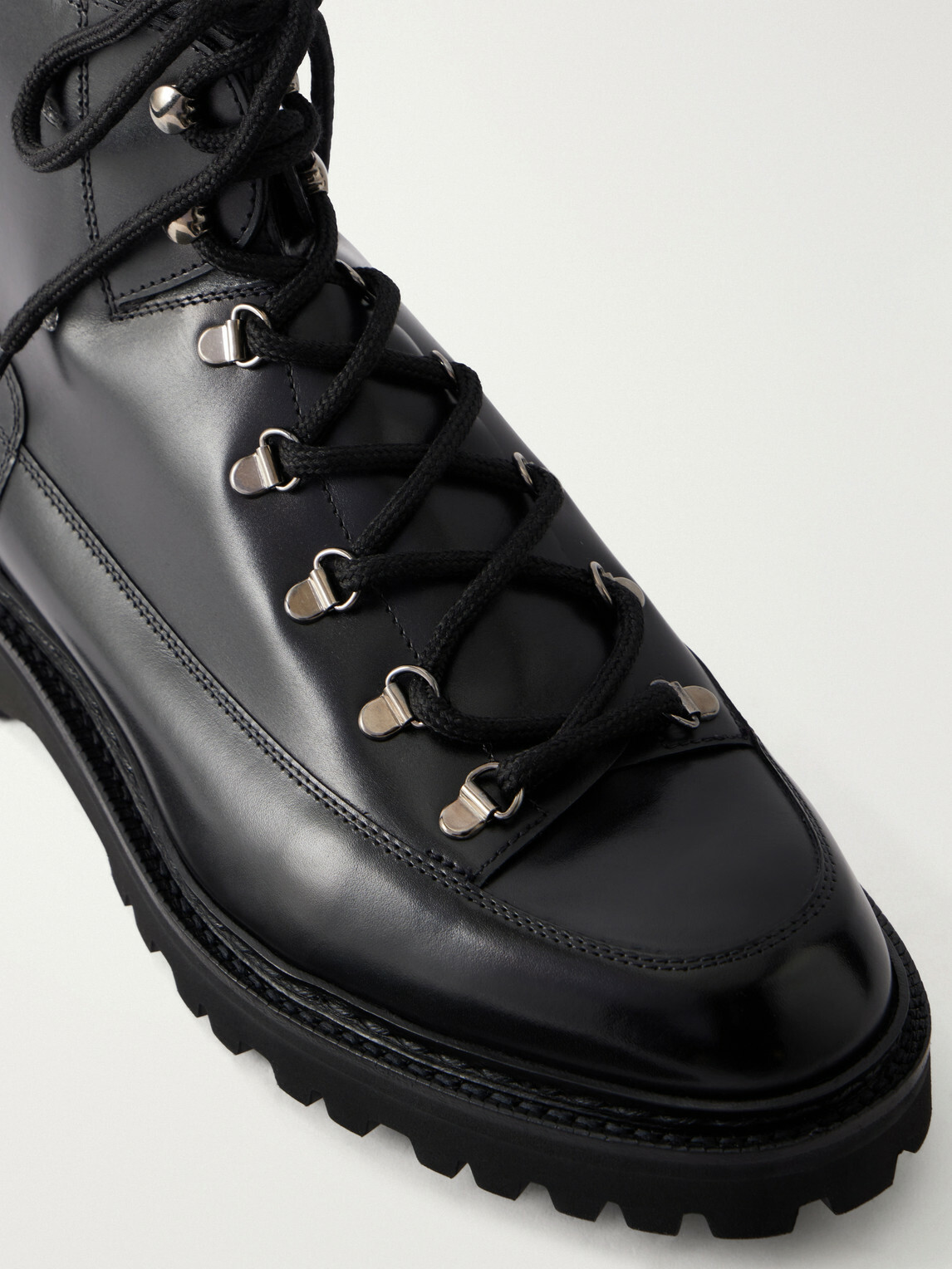 John Lobb - Sommet Leather Hiking Boots - Black