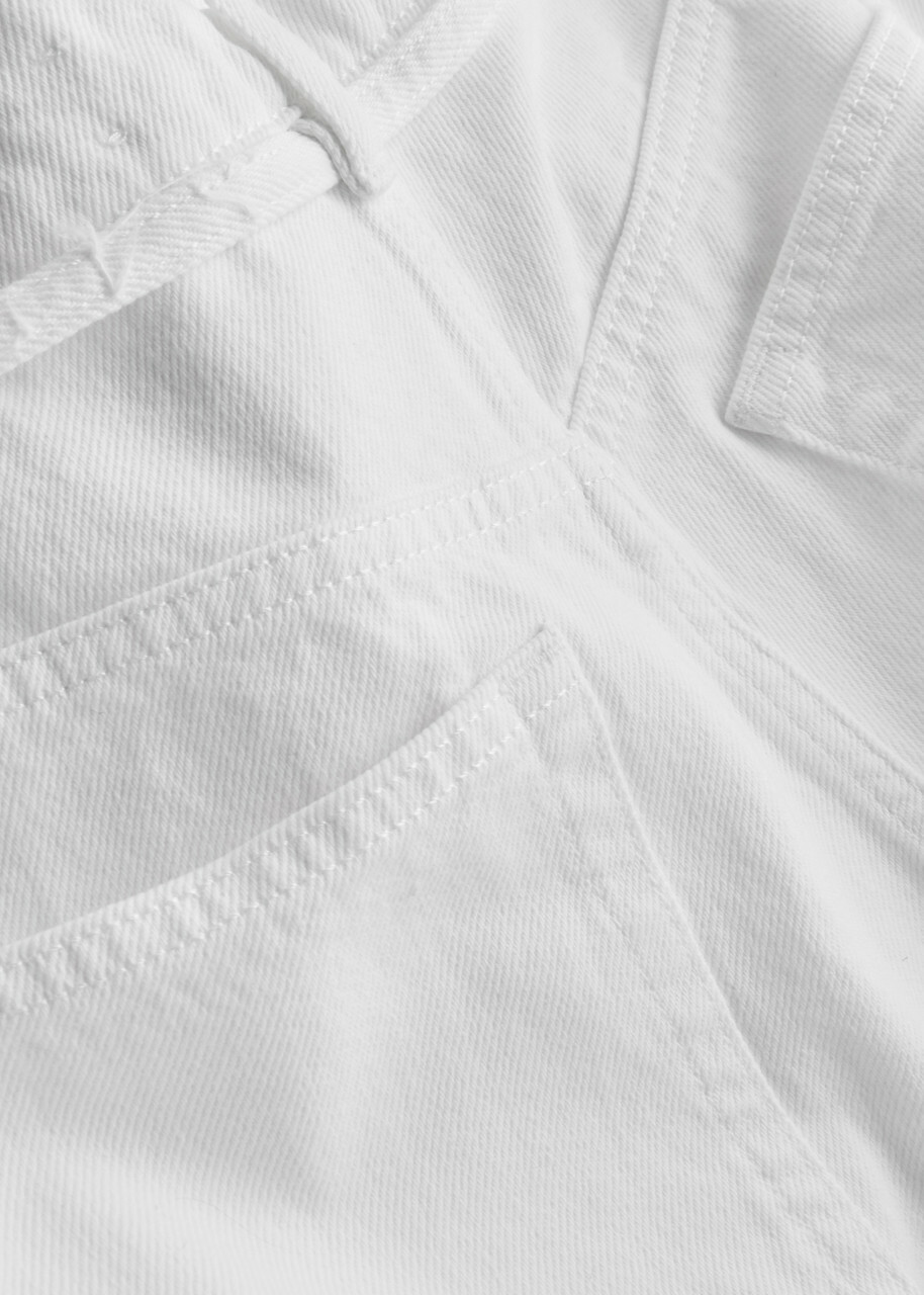 Day Birger ET Mikkelsen Elijah Belted Straight-leg Jeans White