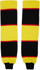Adam Jones Yellow & Black Football Gloves