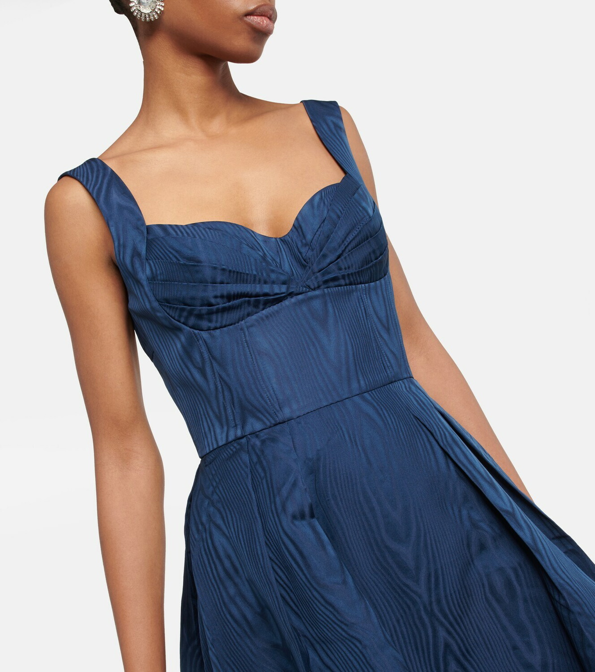 関税込【Rebecca Vallance】detail crepe midi dress Rebecca Vallance Crêpe midi dress Rebecca Vallance