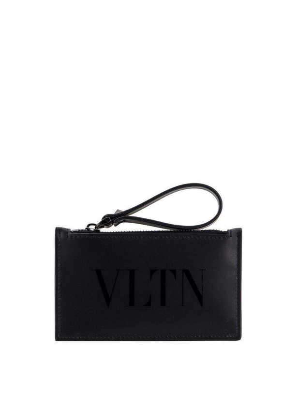 Photo: Valentino Garavani Card Holder Black Mens Cardcase