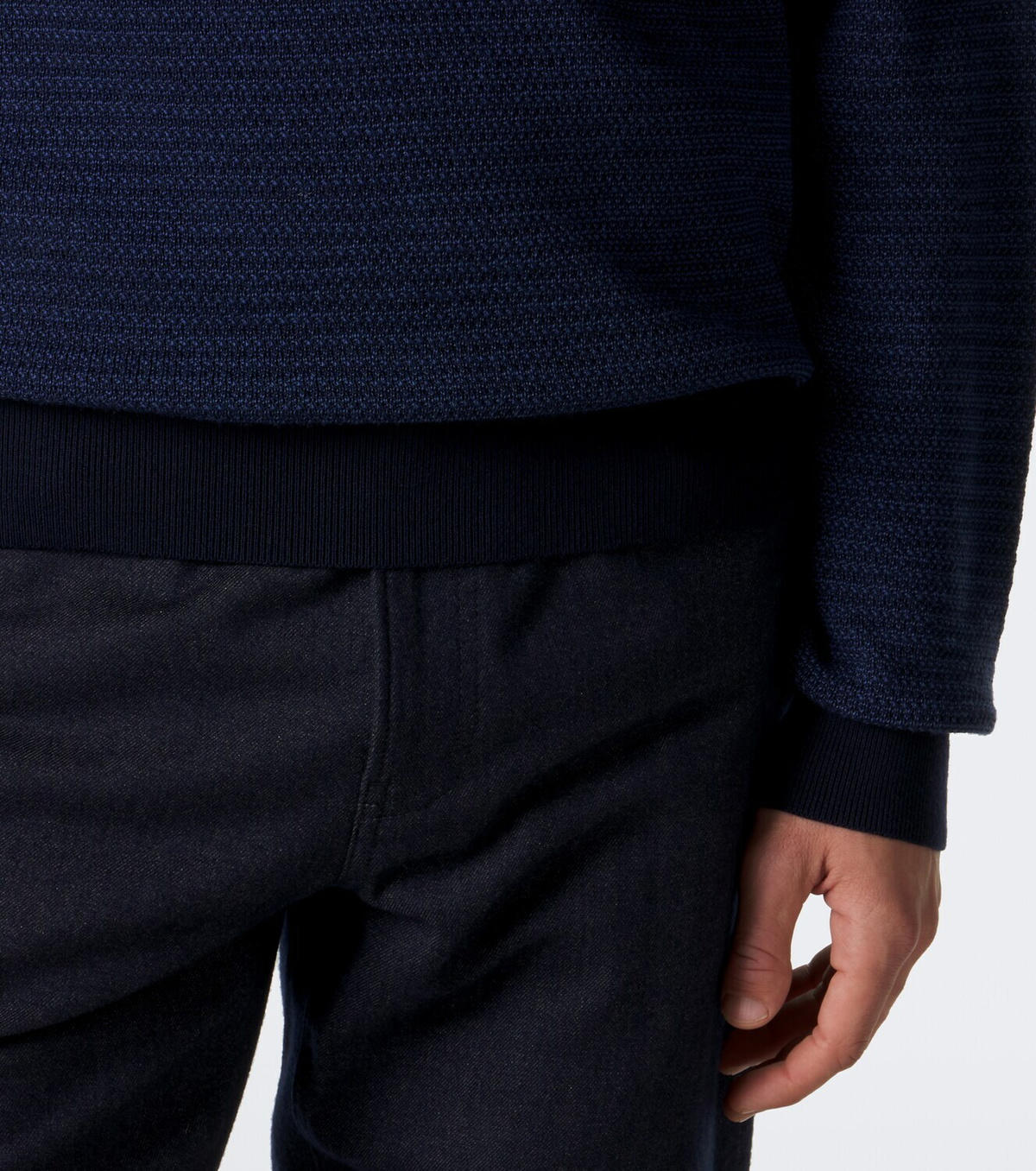 Frescobol Carioca Heitor wool half-zip sweater