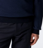 Frescobol Carioca Heitor wool half-zip sweater