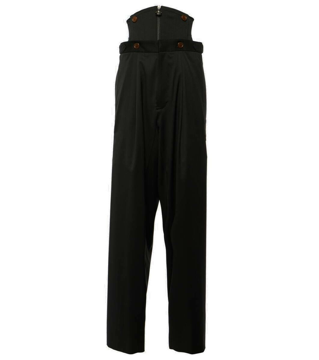 パンツ VIVIENNE WESTWOOD WOOL LAUREN PANTS Vivienne westwood 'lauren' pants available on julian-fashion