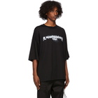 mastermind WORLD Black Boxy Sand Logo T-Shirt