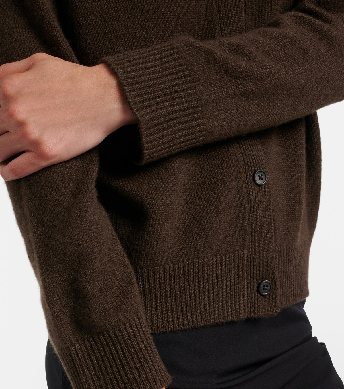 The Row Ovida cashmere cardigan