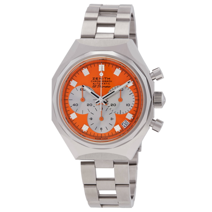 Photo: Zenith Defy Chronograph Automatic Orange Dial Watch 03.A780.400-3/56.M3642