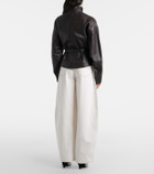 Jacquemus Ovalo De-Nîmes barrel-leg jeans