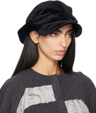 OPEN YY Black Wire Bucket Beret Cap