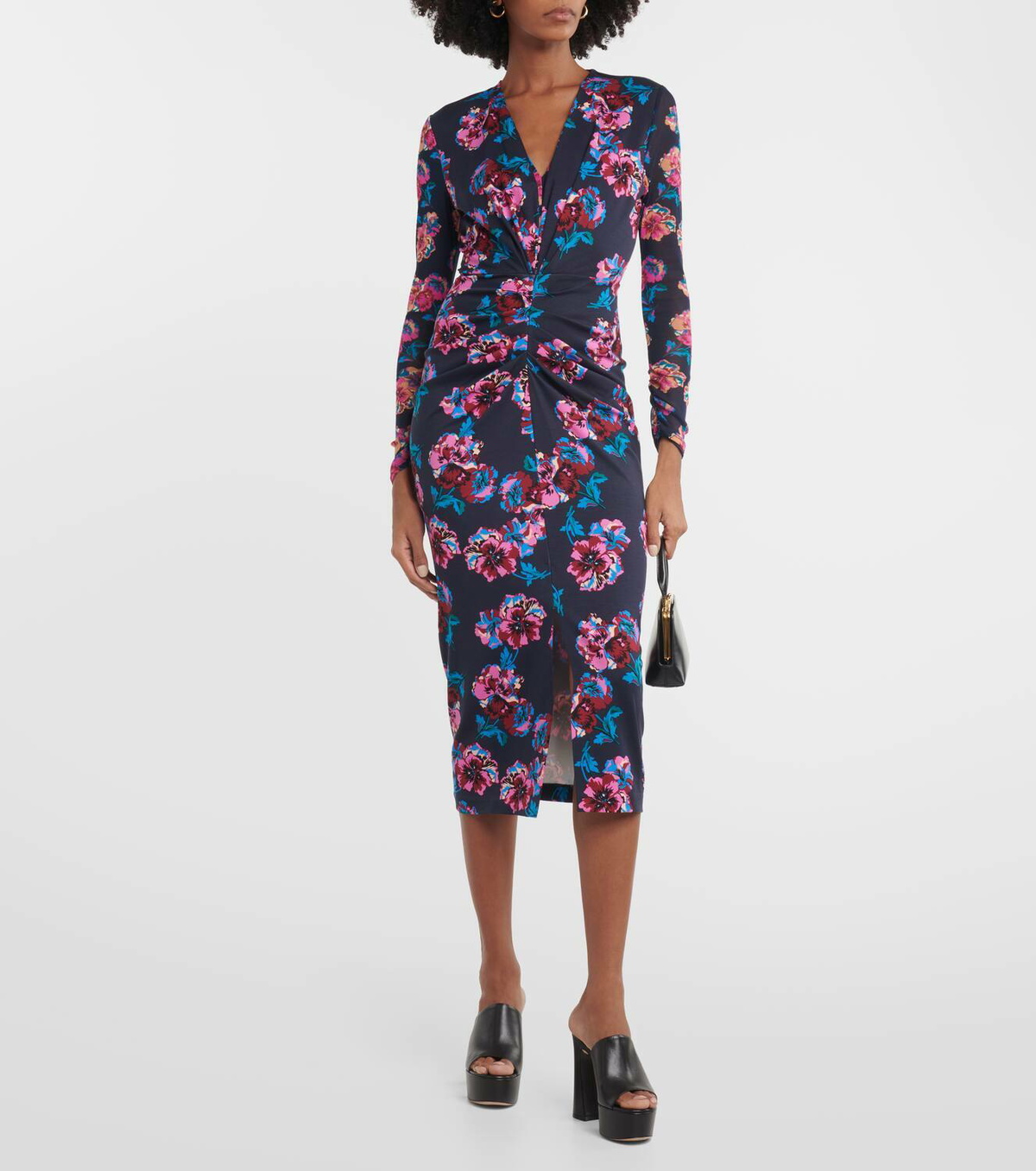 Diane von Furstenberg Hades printed jersey midi dress