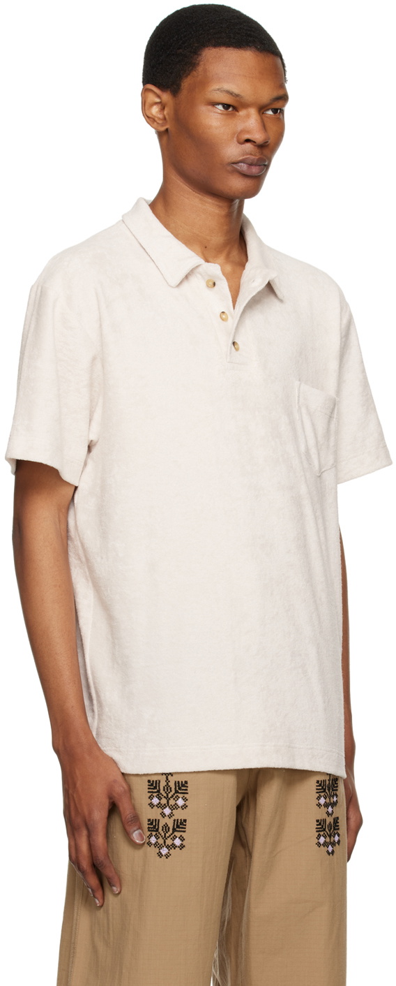 Howlin' Off-White Mr. Fantasy Polo