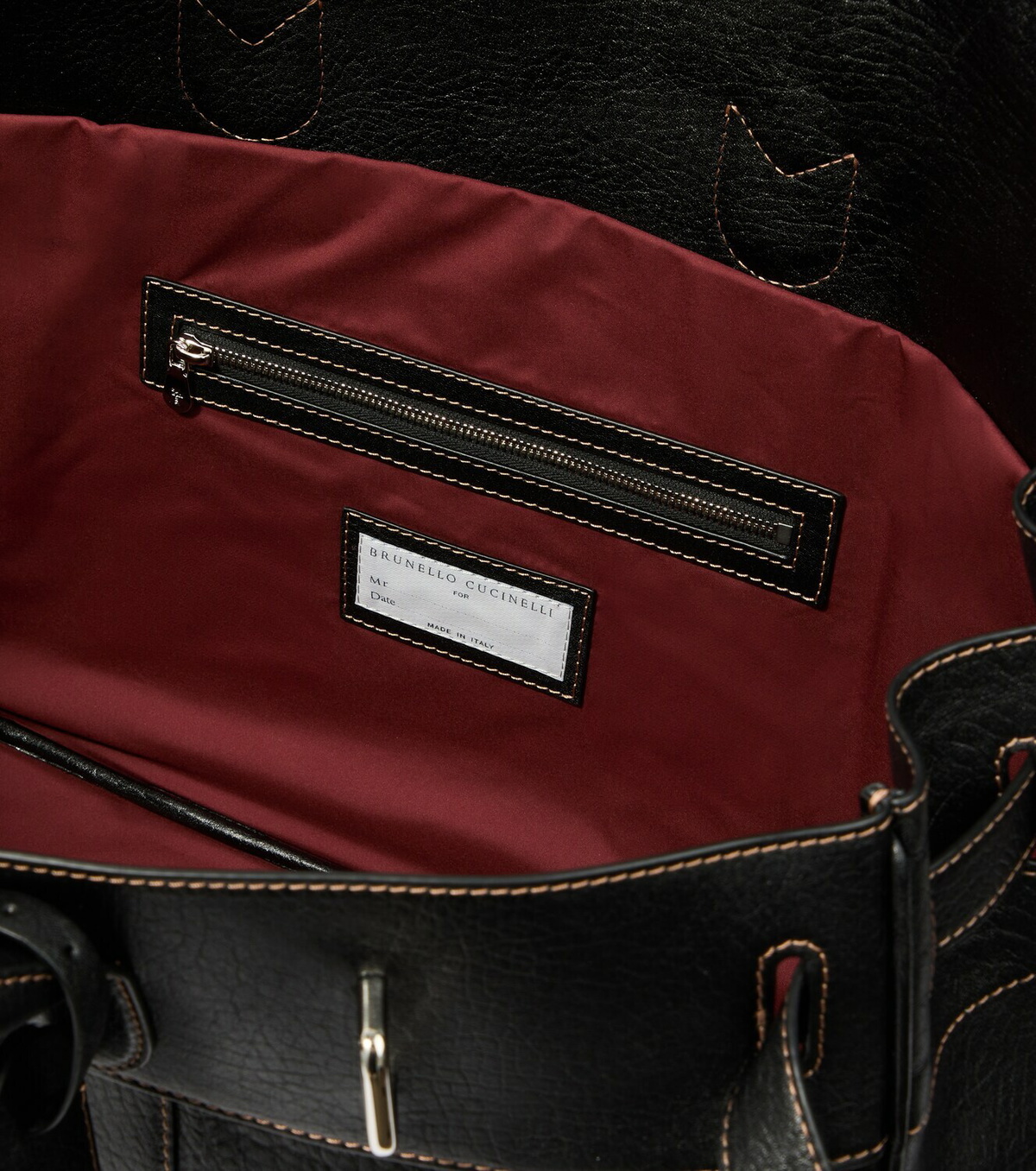 Brunello Cucinelli Leather tote bag