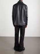 Rick Owens - Brad Leather Jacket - Black