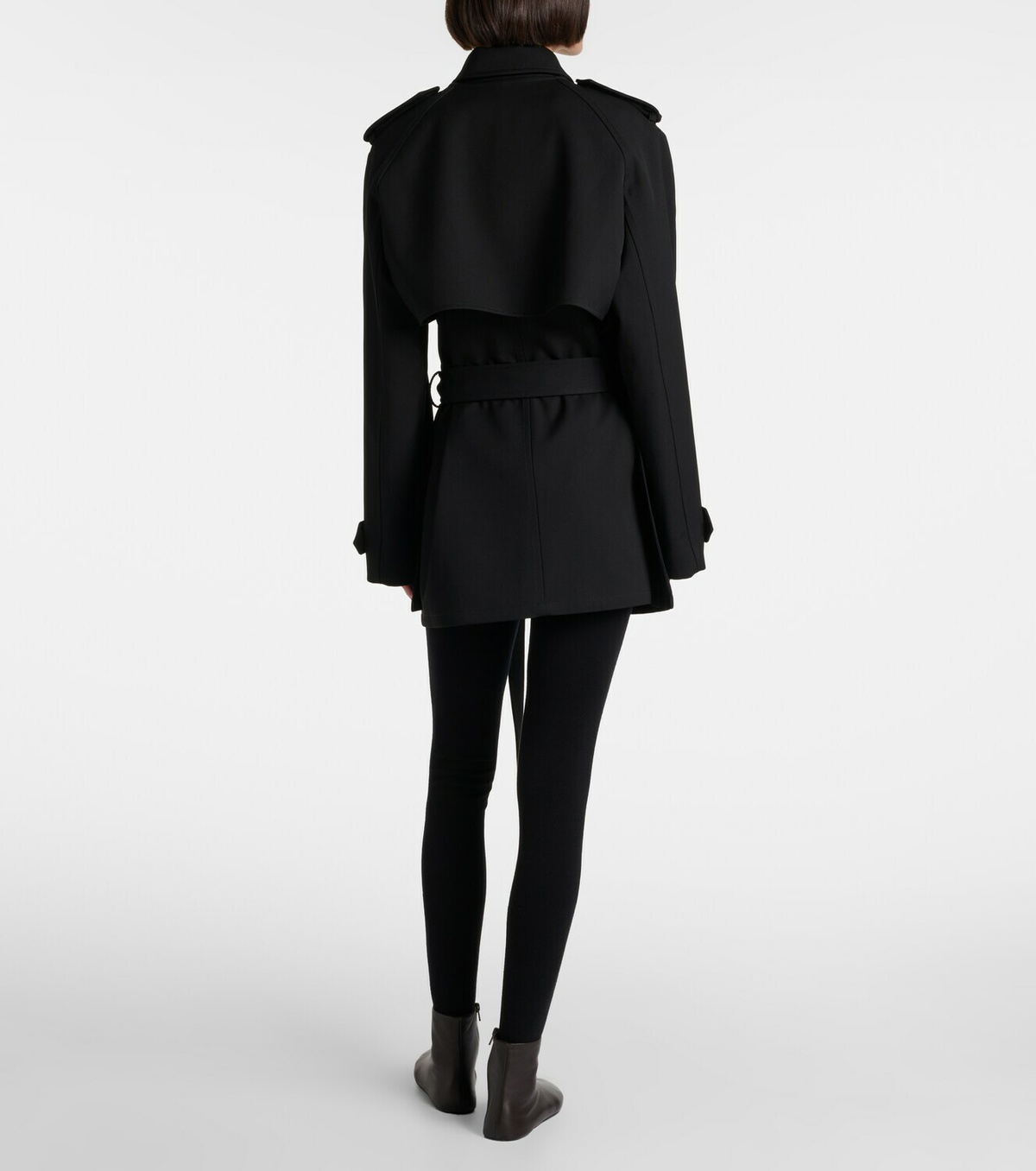 The Row Usuaia belted virgin wool jacket