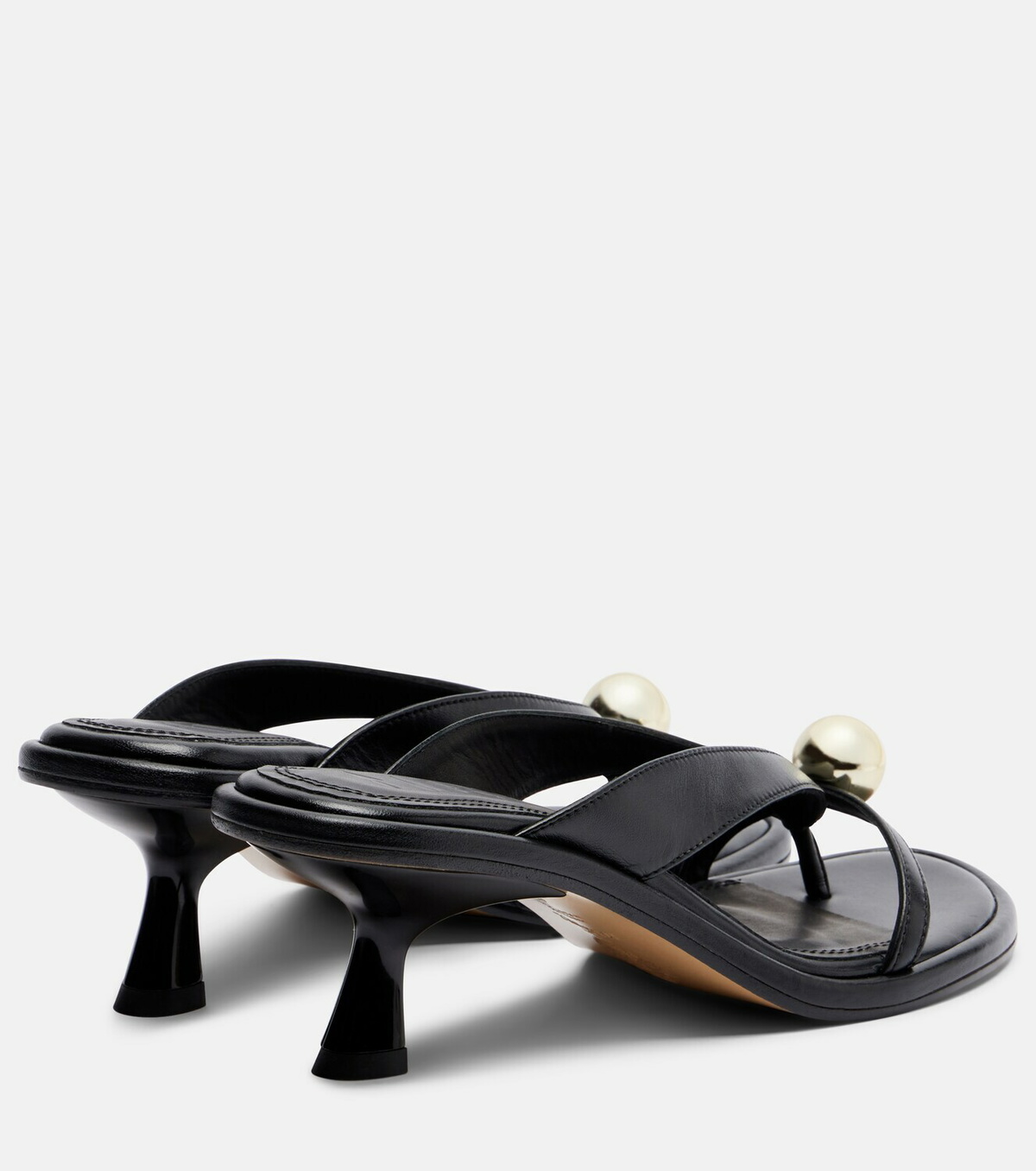 Souliers Martinez Estela leather thong sandals