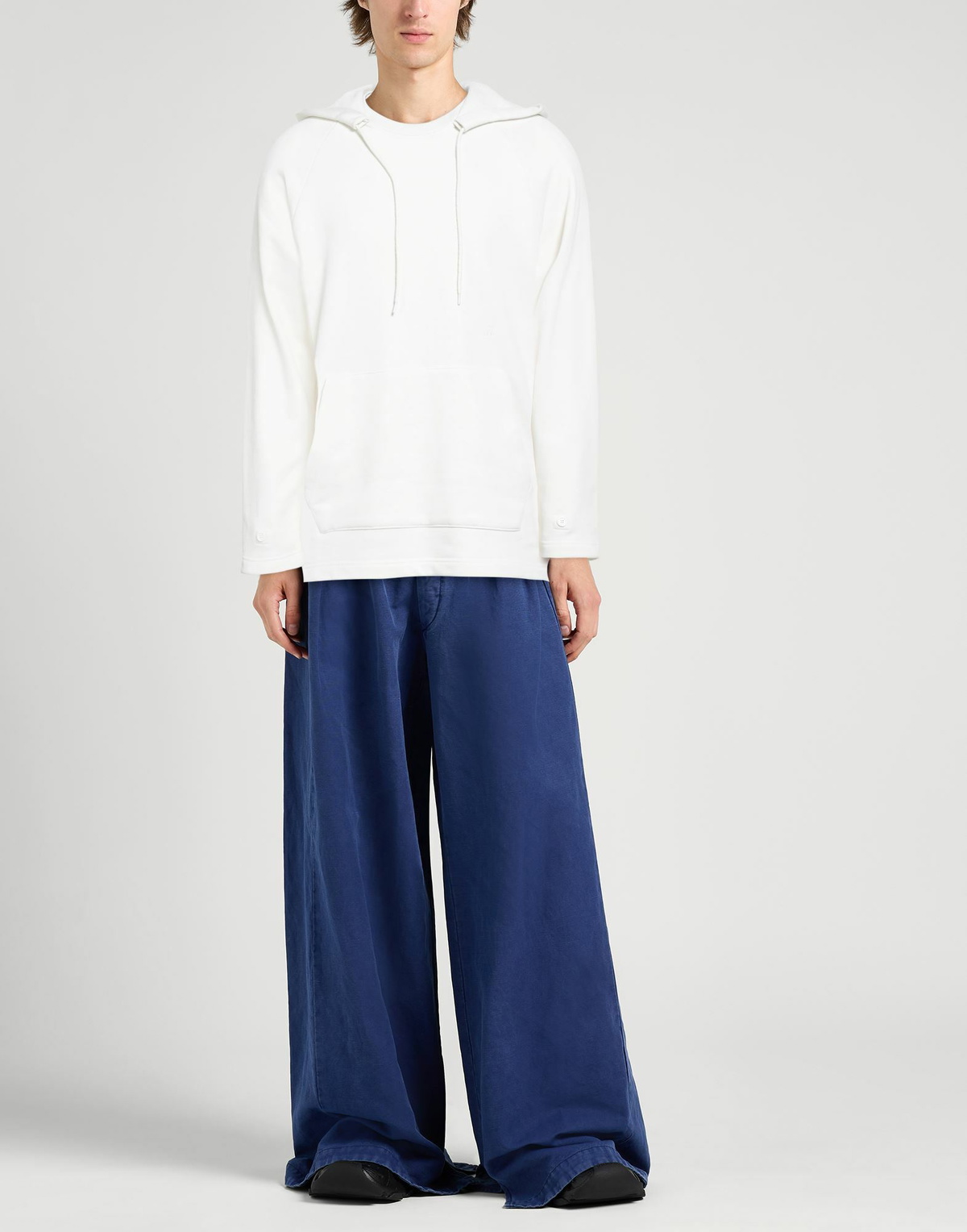 Helmut Lang Mens Sweatshirt Ivory