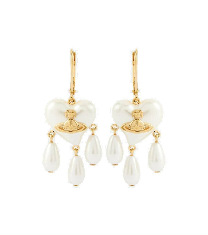 Photo: Vivienne Westwood Sheryl Orb embellished drop earrings