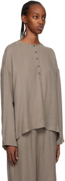 LESET Taupe Ari Shirt