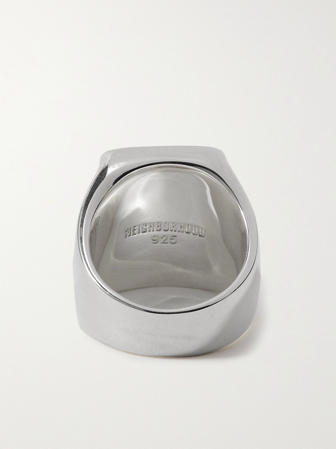 NEIGHBORHOOD SILVER SIGNET RING-