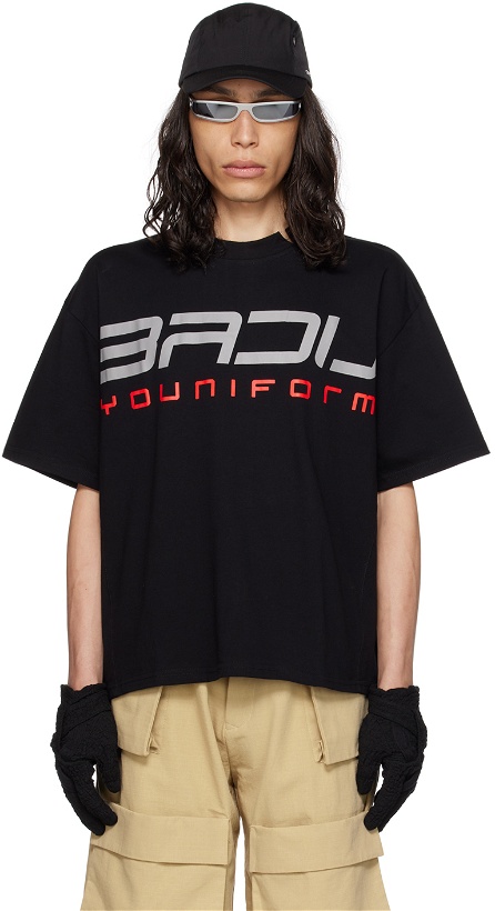 Photo: SPENCER BADU Black Youniform T-Shirt