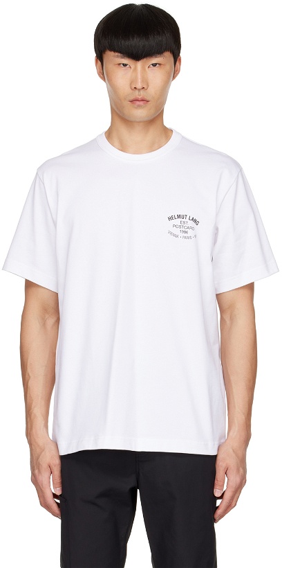 Photo: Helmut Lang White Cotton T-Shirt