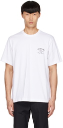 Helmut Lang White Cotton T-Shirt