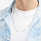 Miansai Men's 2mm Mini Annex Chain Necklace in Silver