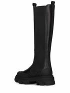 GANNI 50mm Leather Tall Boots