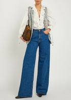 Etro Patterned-jacquard Cotton-blend Gilet No Colour