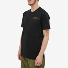 Maharishi x IRAK Pocket T-Shirt in Black