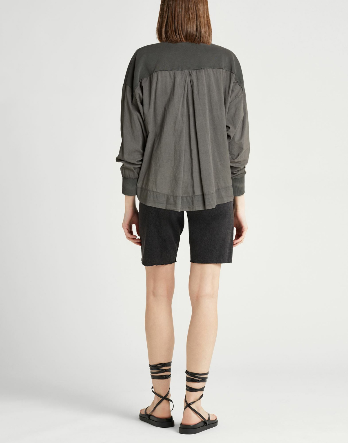 Crossley Womens Sweatshirt Charcoal