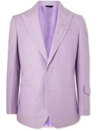 Fendi - Linen, Lyocell and Cotton-Blend Blazer - Purple