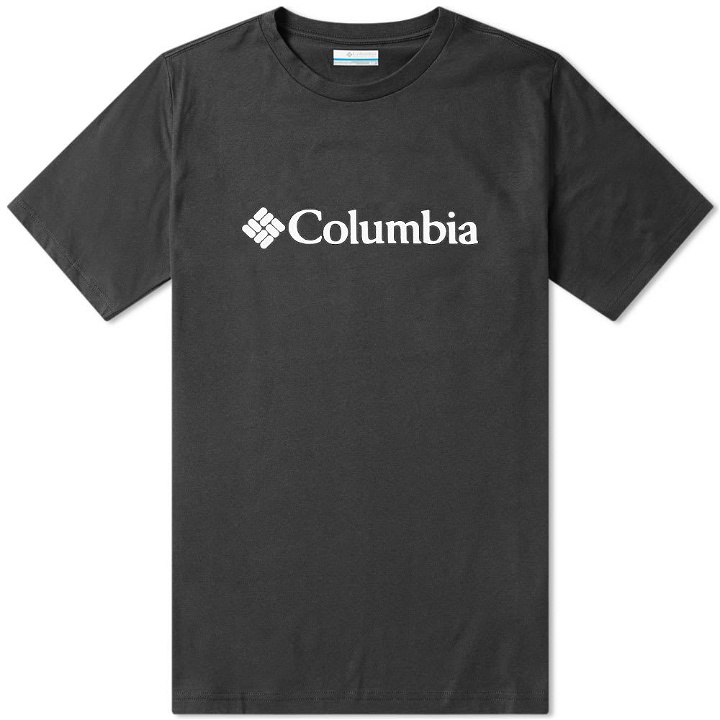 Photo: Columbia Logo Tee Black & White