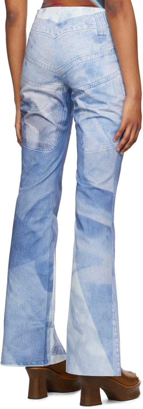 ELLISS Blue Handy Jean Print Jeans