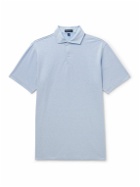 Peter Millar - Albatross Pima Cotton-Blend Piqué Polo Shirt - Blue