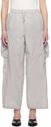 Kijun Gray Shirring Pocket Lounge Pants