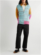 Loewe - Colour-Block Knitted Cardigan - Multi