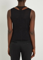 Our Legacy Swim Layered-effect Cotton-blend Tank Black